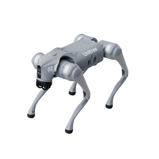 Robot quadrupède Unitree Go2, modèle utilisé pour Néos